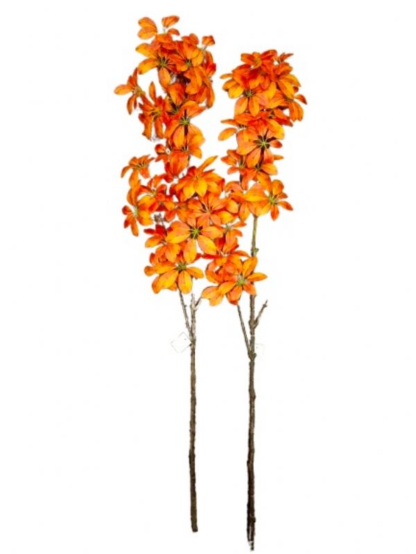 Photo of Large Autumn Leaf Stem 110cm/43' Pk12