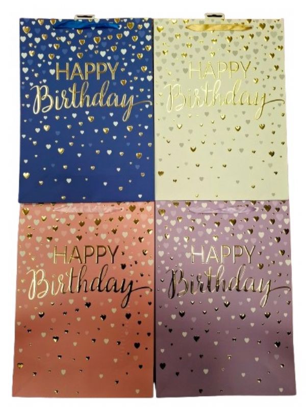 Photo of Ex Large Moving Hearts Gift Bag Pk12