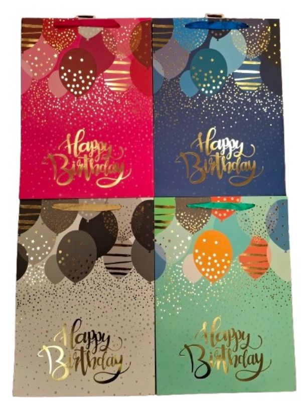 Photo of Ex Large Pokadot Balloon  Gift Bag Pk12