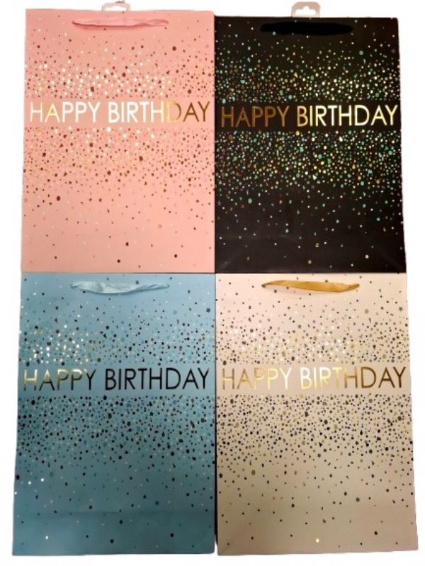 Photo of Ex Large Bday Bits N Pieces Gift Bag Pk12