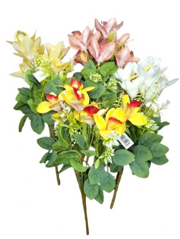 Photo of Bunch Of Orchid Bouquet 4 Asst Pk24