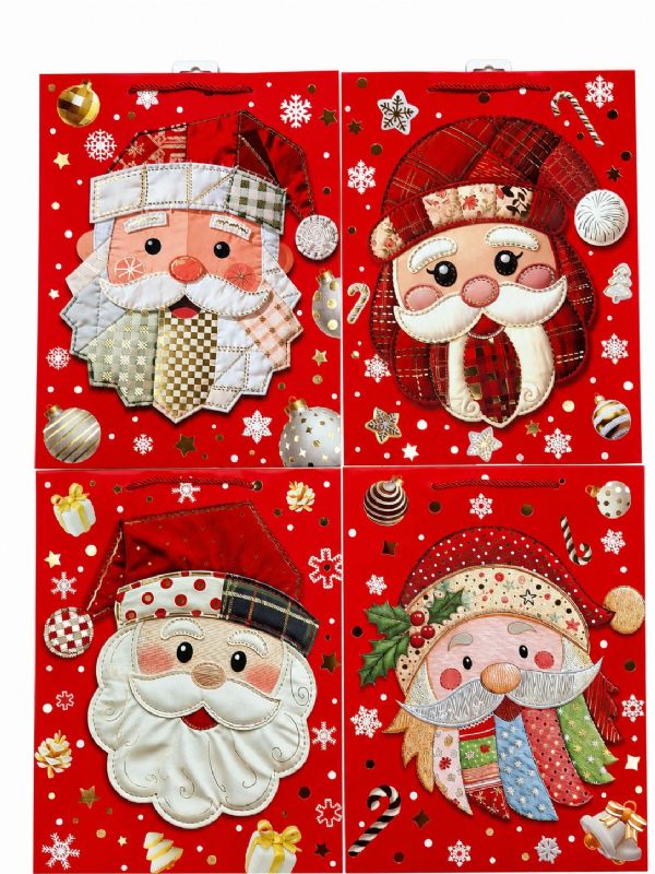 Photo of Ex Large Santa Parade Gift Bag Pk12