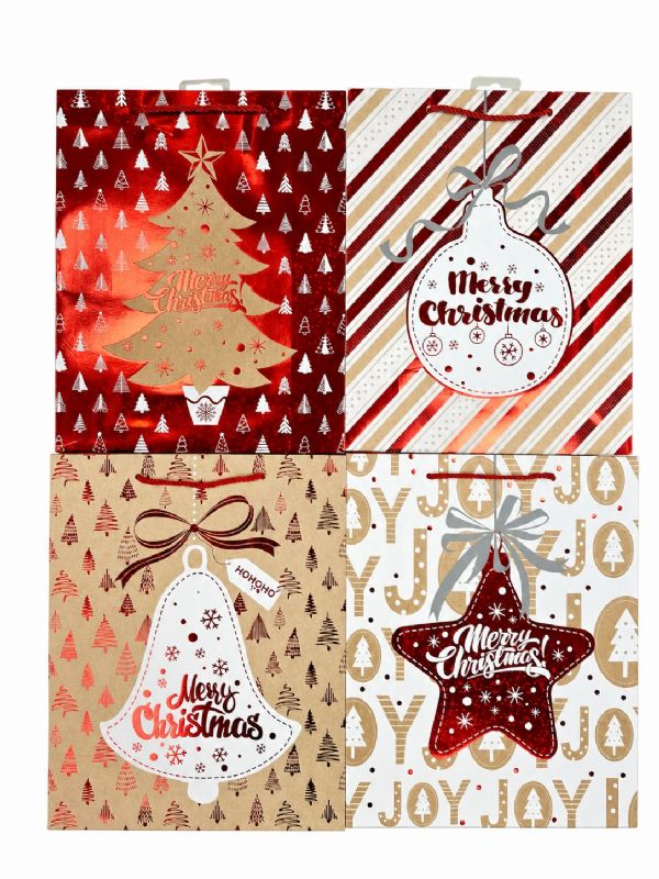 Photo of Medium Christmas Celebration Gift Bag Pk12