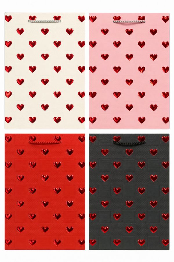Photo of Medium All You Need Is Love Gift Bag Pk12