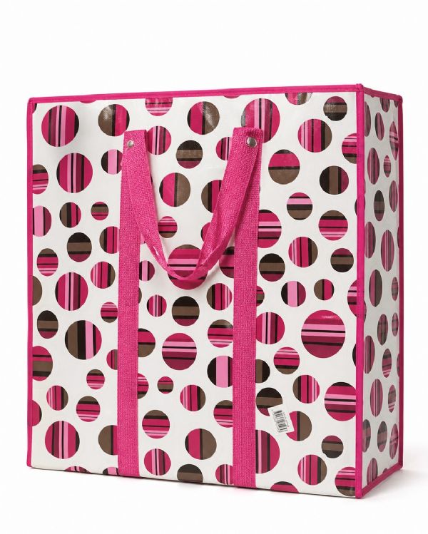 Photo of Pink Circles Exlge Shopping Bag  Pk12