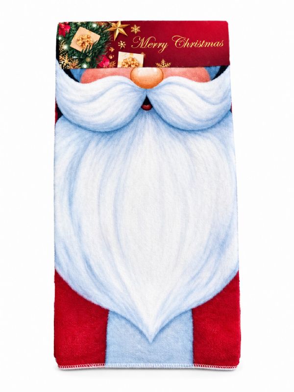 Photo of Velour Christmas Tea Towels Asst Pk6
