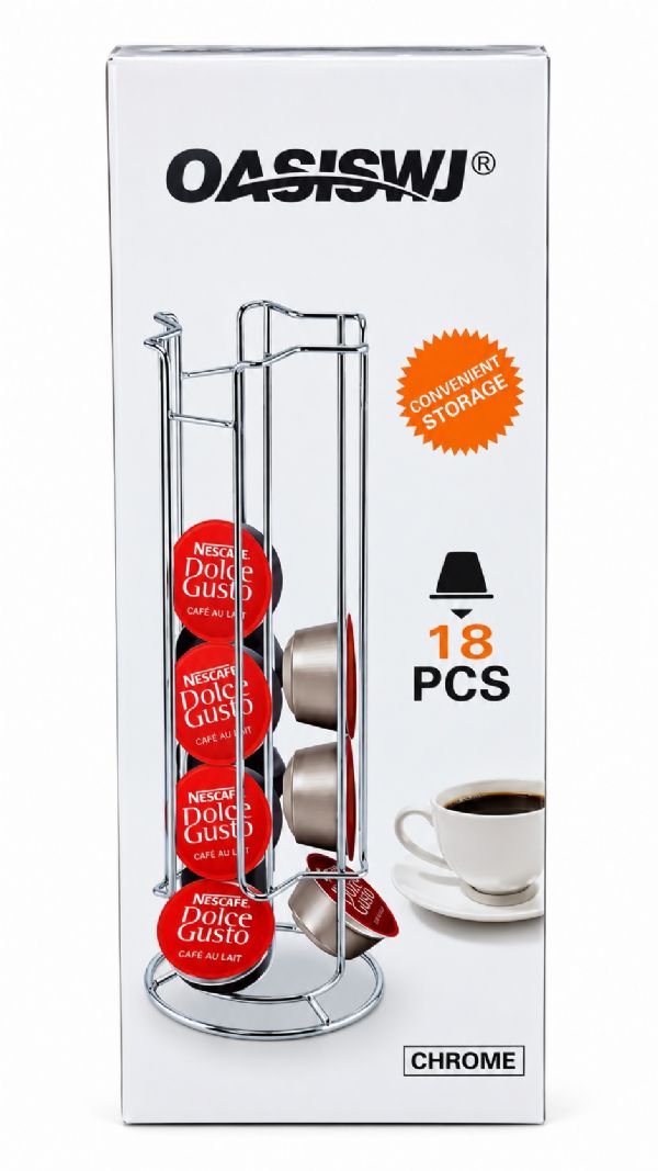 Photo of Stainless Steel Coffee Capsules Holder Pk24