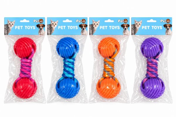 Photo of Double Ball Dog Toy Pk12