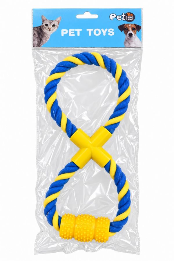 Photo of Figure Eight Dog Toy Rope Pk12