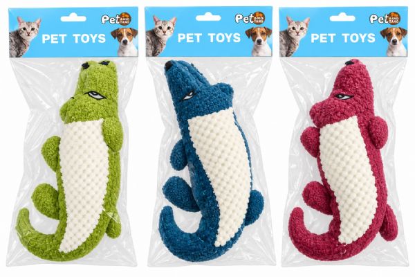 Photo of Alligator Dog Toy Asst Pk6