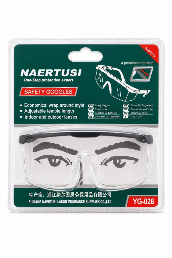 Photo of Naertusi Safety Goggles Pk6