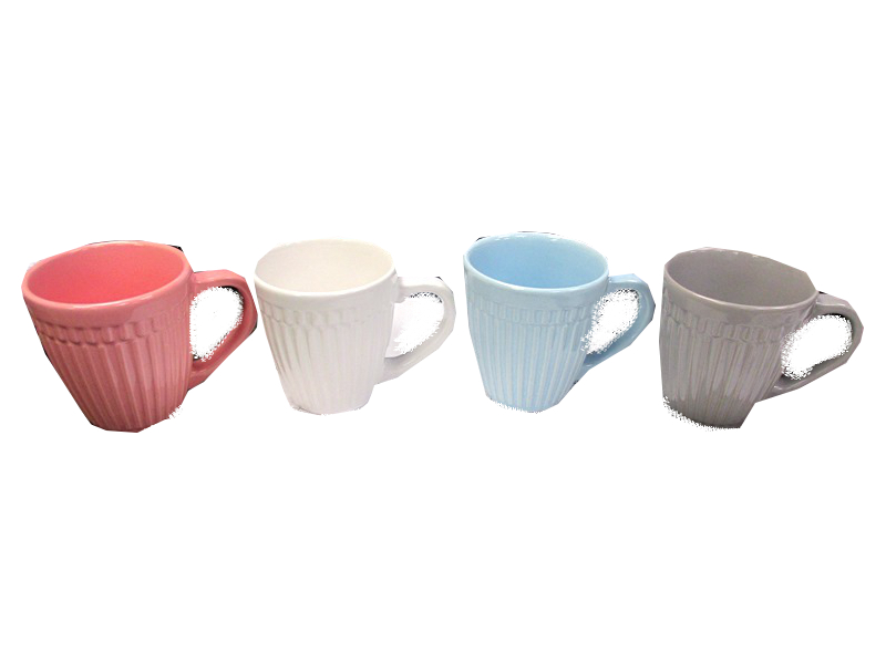 Image of Ceramic Beveled Mug Asst 11.50oz/330ml Pk48
