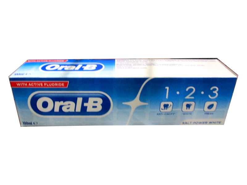 Image of Oral B 1 2 3  Extra Fresh Toothpaste Pk12