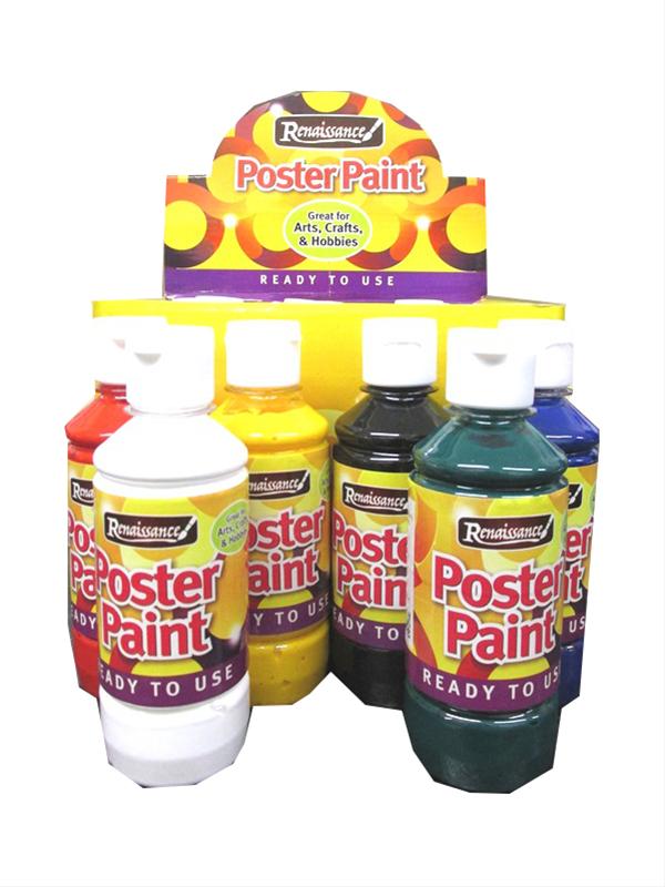 Image of (inner) 9926 Renaissance Poster Paint Pk12