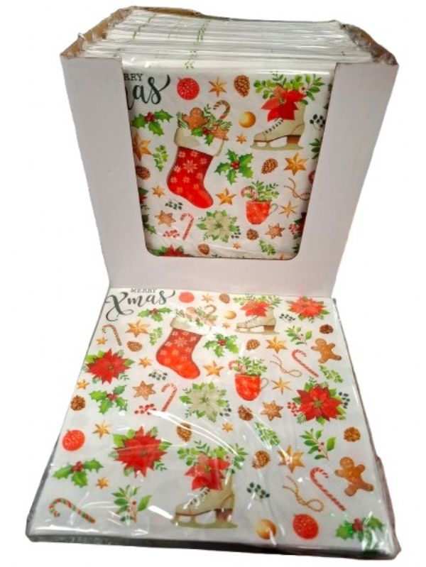 Photo of Tis The Season 3ply Napkins Pk10