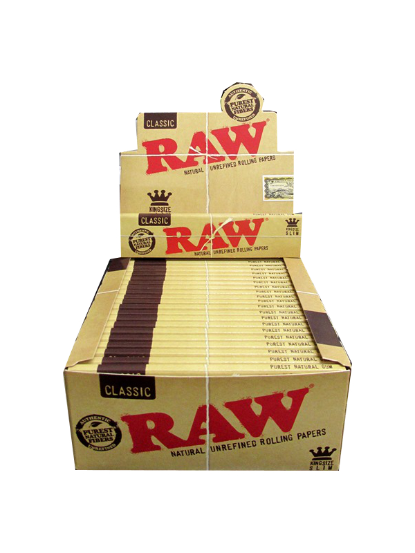 Image of Raw King Classsic Slim  Roll Paper Pk50x32'S