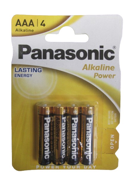 Image of Lr03 Panasonic Aaa Alkaline Power Pk12x4'S
