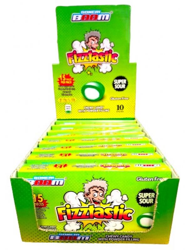 Photo of Boom Fizztastic Super Sours 105gm Pk10