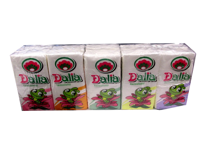Image of Dalia 10pk Pocket Tissues Pk24 3ply