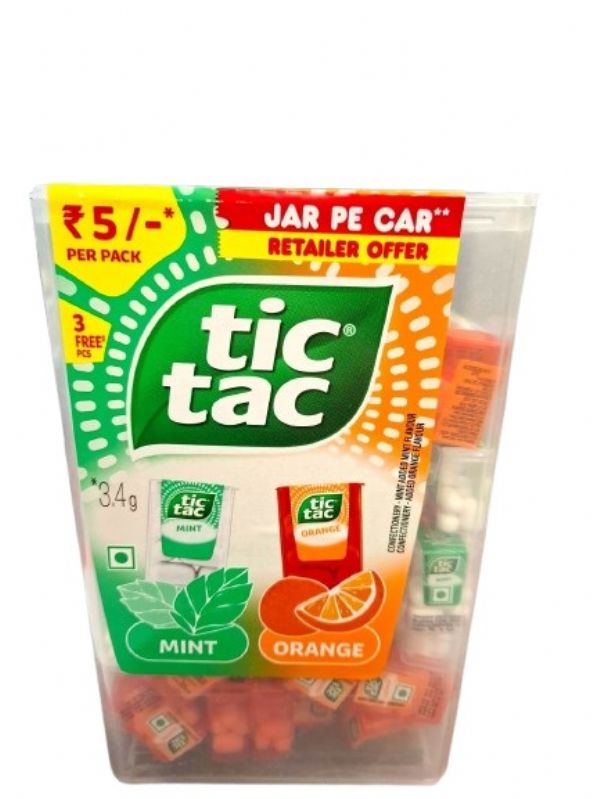 Photo of Giant Tic Tac Mint/orange Asst Pk24