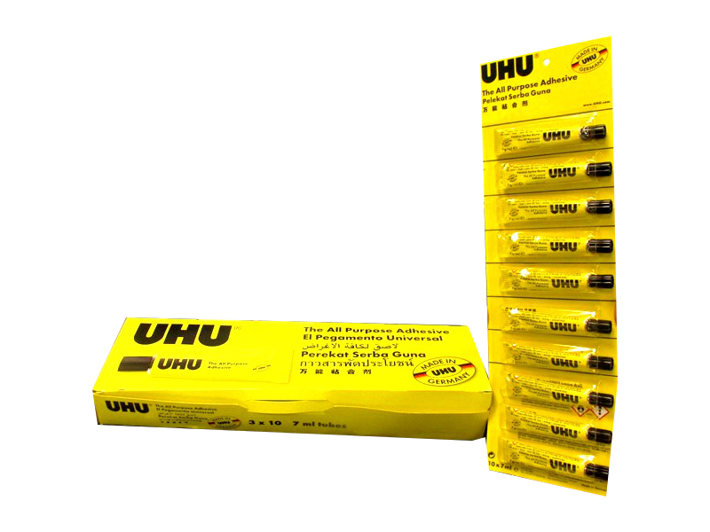 Image of W/sale Only Uhu All Purpose Adhesive Pk3x10'S