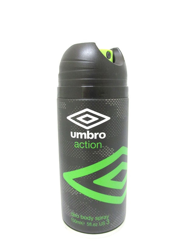 Image of Umbro Action Body Spray Deo 6x150ml Green