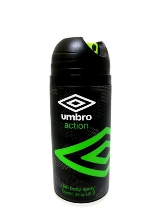 Image of Umbro Action Body Spray Deo 6x150ml Green