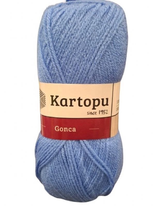 Photo of K535 Kartopu Bluegrey Double Knit Wool  Pk10