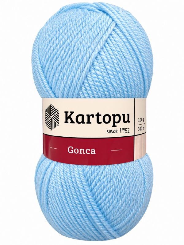 Photo of K544 Kartopu Pale Blue Double K Wool Pk10