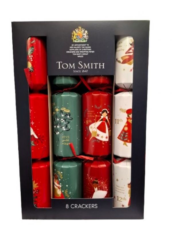 Photo of Tom Smith Xmas Crackers 12 Days Of Xmas Pk6