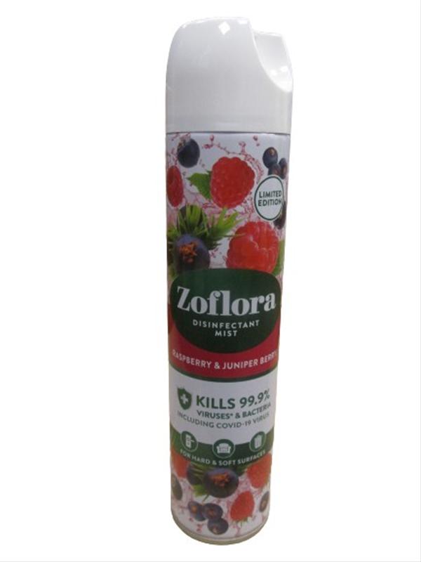 Image of Zoflor Dis Mist Raspberry & Juniper Pk6x300ml