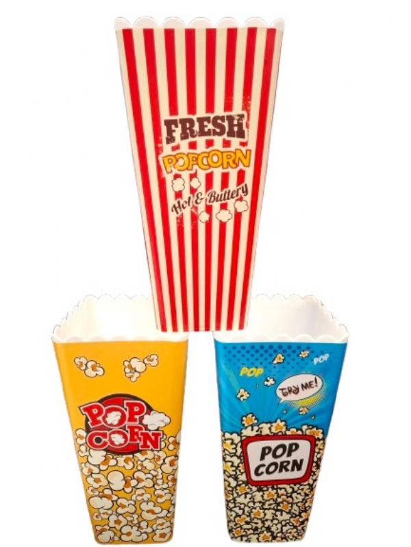 Photo of Popcorn Container 1.3 Ltr 3 Asst Pk24