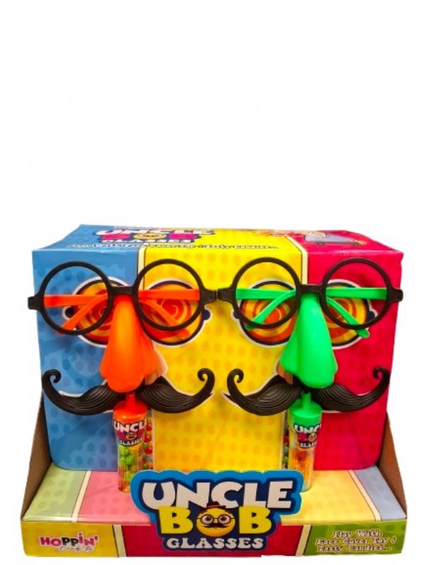 Photo of Uncle Bob Glasses/candy In D/box Pk8
