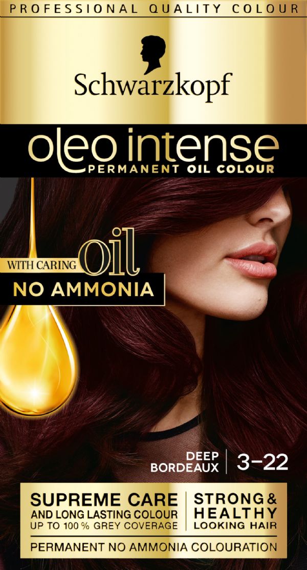 Photo of *3-22 Deep Bordeaux Schwarzkopf  Hair Dye Pk3