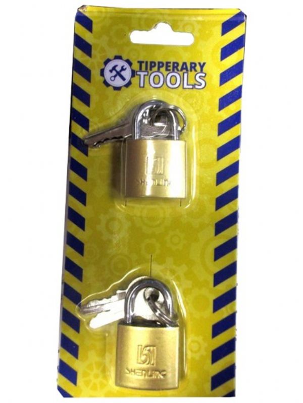 Photo of Tipperary Tools Twin Padlock 20mm Pk12