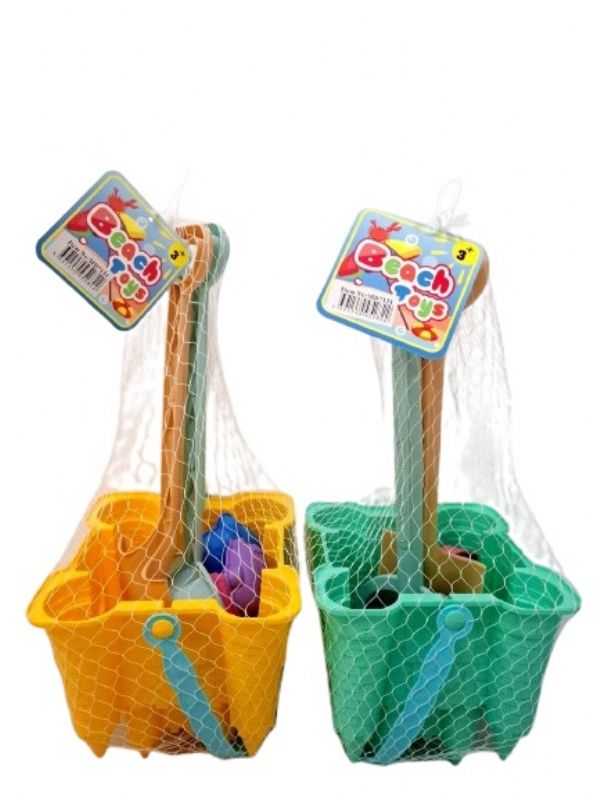 Photo of 5pc Castle Bucket & Spade Set Pk40
