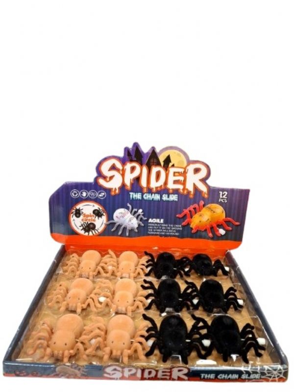Photo of (inner) Wind Up Crawling Spiders D/box Pk12