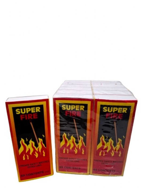 Photo of Super Fire Ex Long Matches Pk 12 Md4928